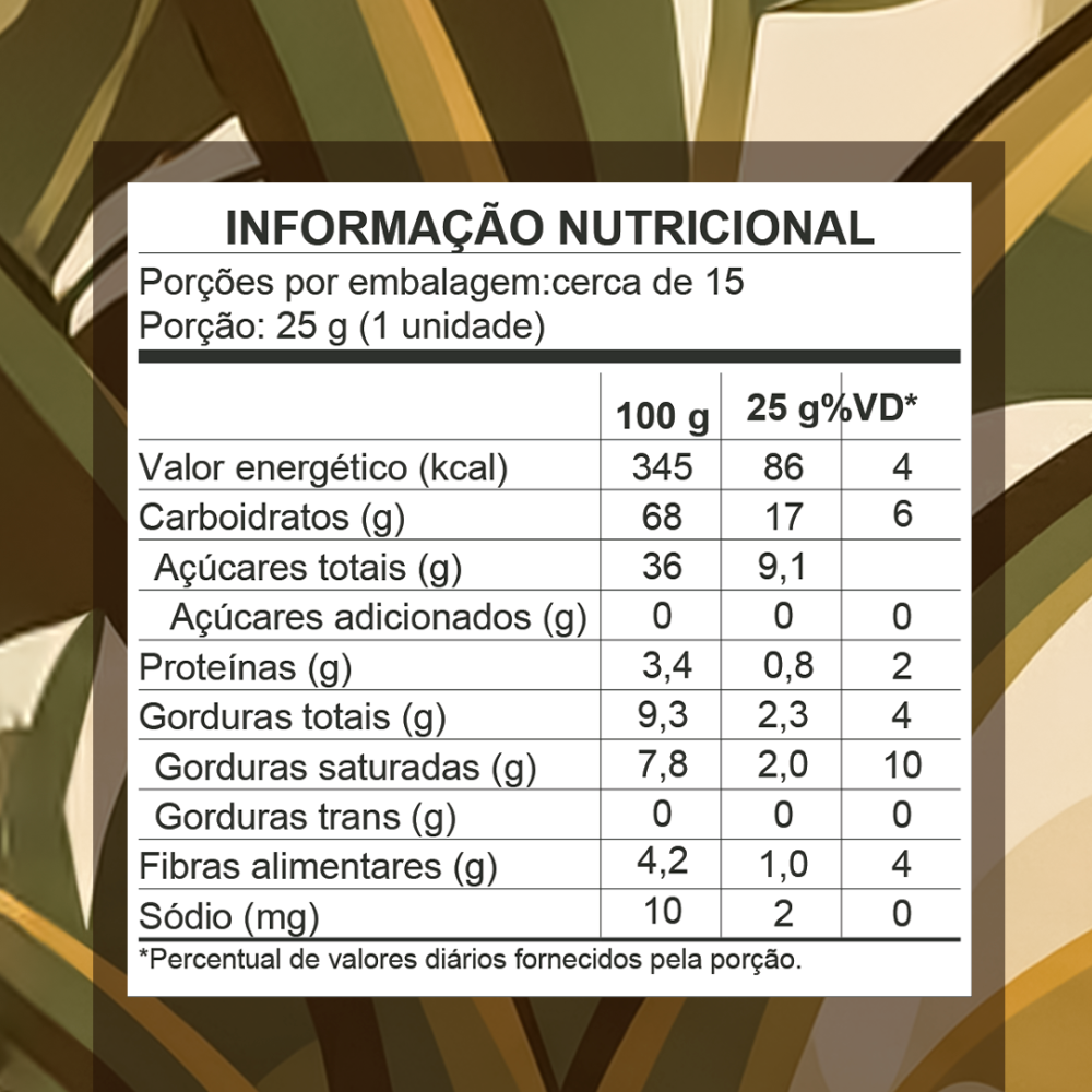 Ovo de Páscoa de Banana Vegano 380g