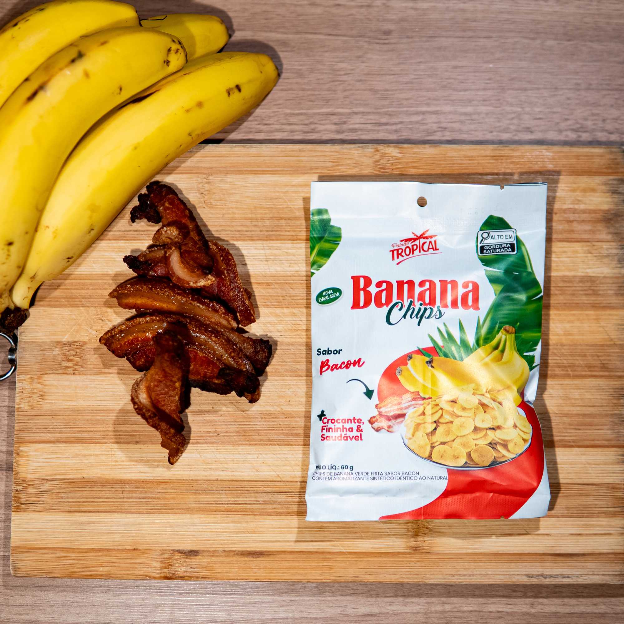 Banana Chips Bacon 60g