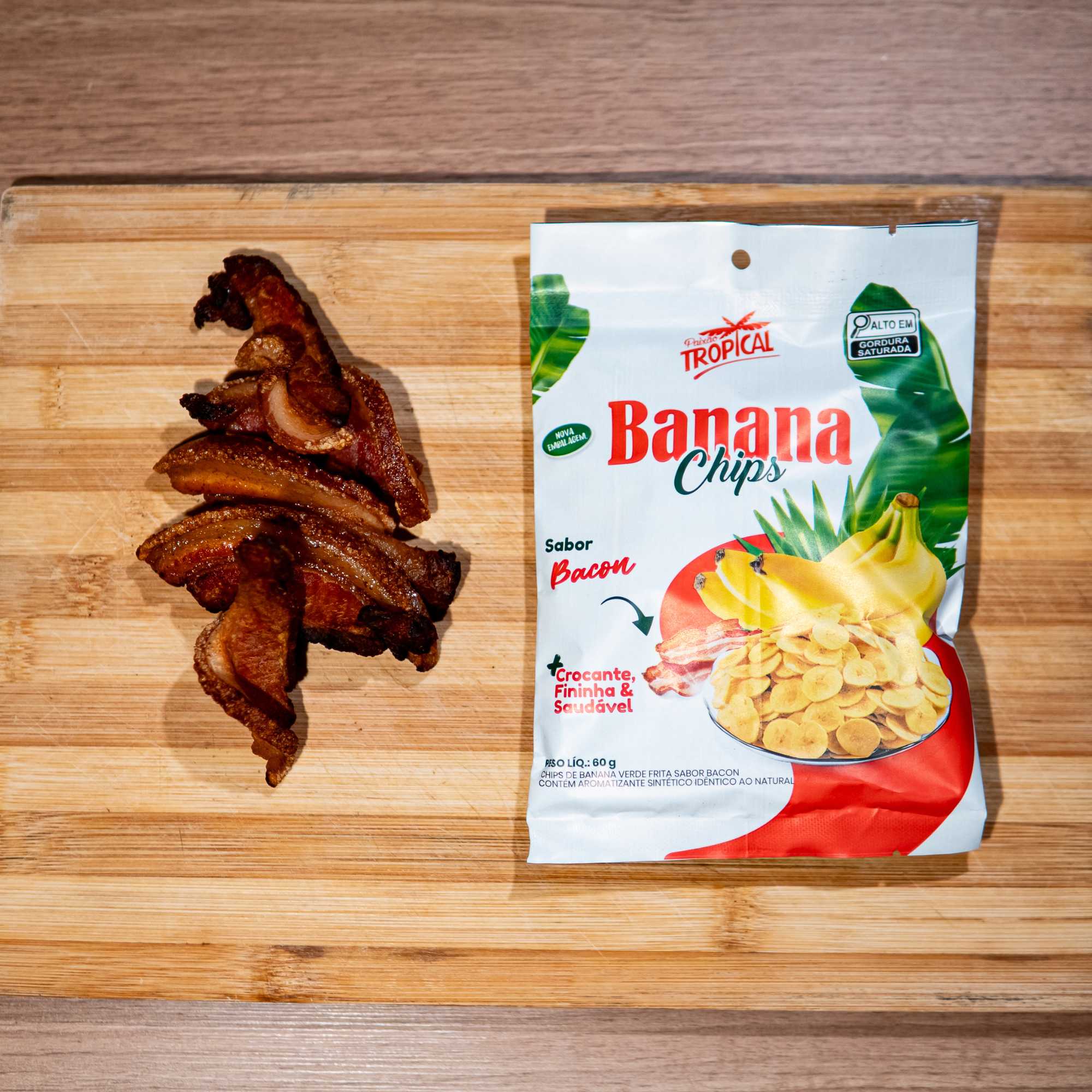 Banana Chips Bacon 60g