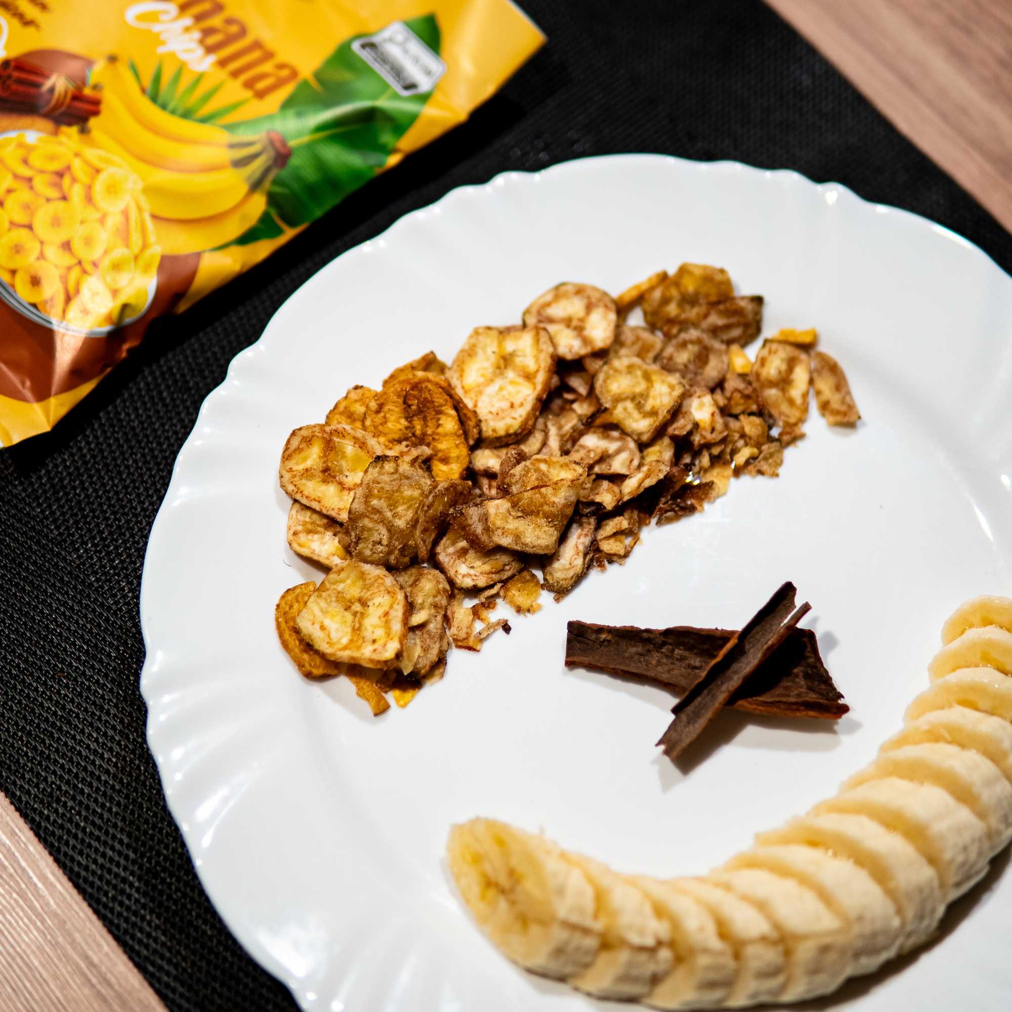 Banana Chips Canela e Açúcar 60g