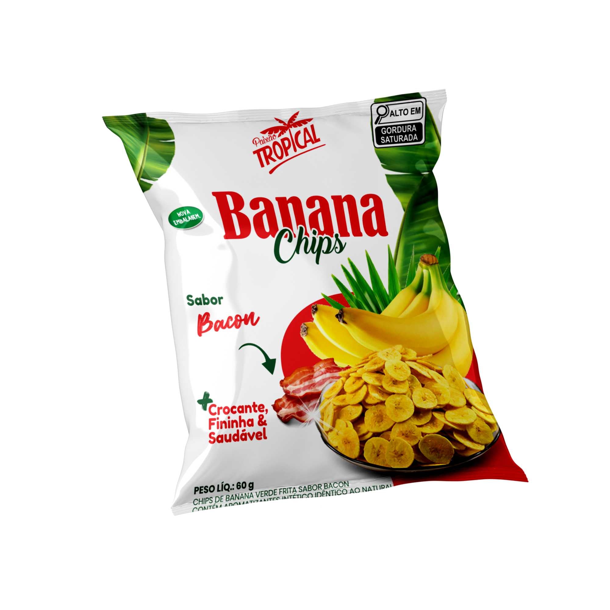 Banana Chips Bacon 60g