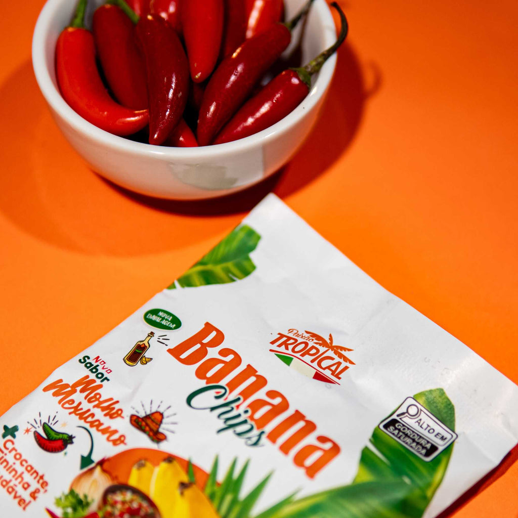 Banana Chips Molho Mexicano 60g